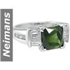 Image 1 : 3.50 ct Green Tourmaline & Diamond Ring 14kt Gold