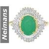 Image 1 : 2.32 ct Emerald & Diamond Ring 14kt Gold