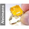 Image 1 : 3.10 ct Fire Opal Ring 14kt Gold