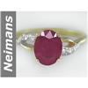 Image 1 : Quality 2.16 ct Ruby & Diamond Ring 14kt Gold