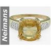 Image 1 : 5.13 ct Citrine & Diamond Ring 14kt Gold