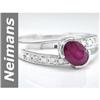 Image 1 : 1.06 ct Ruby & Diamond Ring 14kt Gold New Design