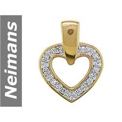 .05 ct Diamond Pendant 14kt Gold