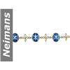 31.24 ct Star Sapphire & Diamond Bracelet 14kt Gold