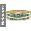 .50 ct Blue Diamond Ring 14kt Gold