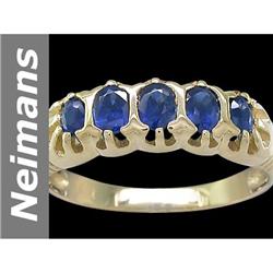 .89 ct Blue Sapphire Ring 14kt Gold