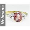 Image 1 : 2.00 ct Pink Tourmaline & Diamond Ring 14kt Gold