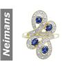 Image 1 : 1.00 ct Tanzanite & Diamond Ring 14kt Gold