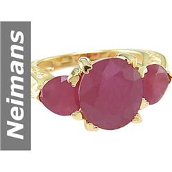 9.00 ct Ruby Ring 14kt Gold