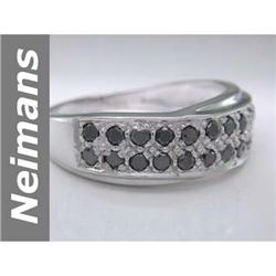 .62 ct Black Diamond Ring 14kt Gold New