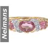 Image 1 : Wow 2.15 ct Pink Spinel & Diamond Ring 14kt Gold