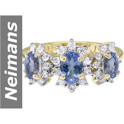 2.00 ct Ceylon Sapphire & Diamond Ring 14kt Gold