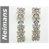 Image 1 : 1.25 ct Diamond Earrings 14kt Gold