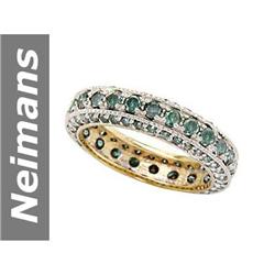 2.08 ct Blue Diamond Ring 14kt Gold