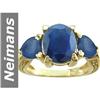 7.00 ct Blue Sapphire Ring 14kt Gold