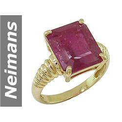 6.00 ct Ruby Ring 14kt Gold