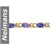 Image 1 : 4.60 ct Tanzanite Bracelet 14kt Gold