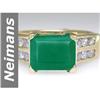 Image 1 : 2.68 ct Emerald & Diamond Ring 14kt Gold