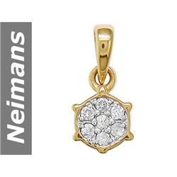.11 ct Diamond Pendant 14kt Gold