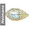 Image 1 : 1.70 ct Aquamarine Ring 14kt Gold