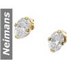 Image 1 : 1.00 ct Diamond Earrings 14kt Gold