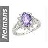 Image 1 : 2.50 ct Tanzanite & Diamond Ring 14kt Gold
