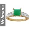Image 1 : 2.68 ct Emerald & Diamond Ring 14kt Gold