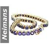 Image 1 : 21.07 ct Sapphire Bracelet 14kt Gold