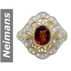 Image 1 : 1.75 ct Pink Tourmaline & Diamond Ring 14kt Gold
