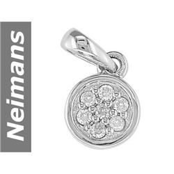 .13 ct Diamond Pendant 14kt Gold