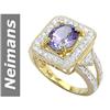 Image 1 : 3.41 ct Tanzanite & Diamond Ring 14kt Gold