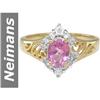 Image 1 : 1.16 ct Pink Spinel & Diamond Ring 14kt Gold