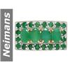 Image 1 : 3.01 ct Emerald & Diamond Ring 14kt Gold