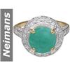 Image 1 : 5.59 ct Emerald & Diamond Ring 14kt Gold