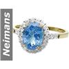 Image 1 : 2.55 ct Tanzanite & Diamond Ring 14kt Gold