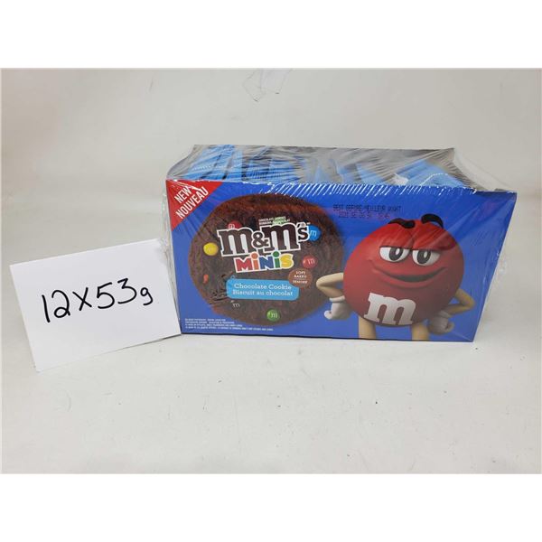 M&M's Minis Vanilla Cookies (12 x 53g)