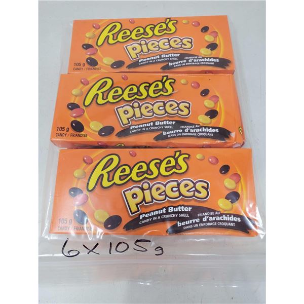 Reese's Pieces Peanut Butter Candy (6 x 105g)