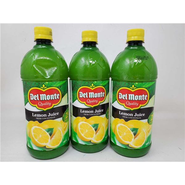 Del Monte Lemon Juice (3 x 946ml)