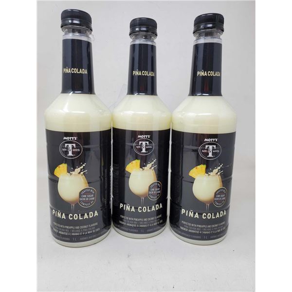 Motts Pina Colada Mix (3 x 1L)