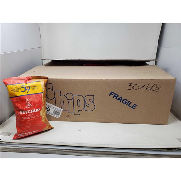 59th Street Ketchup Potato Chips (30 x 60g)