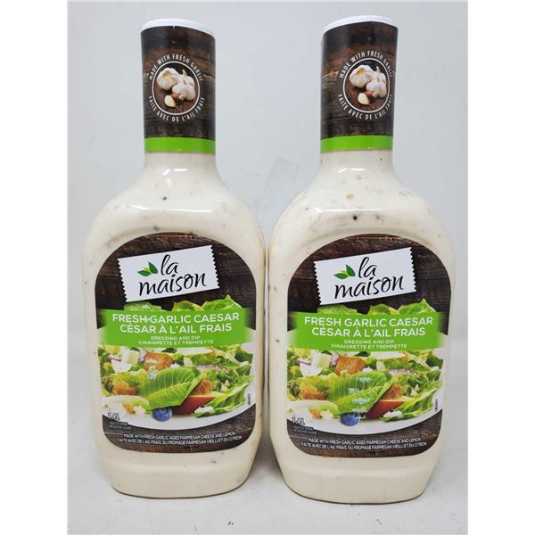 La Maison Fresh Garlic Ceaser Dressing (2 x 1.4L)