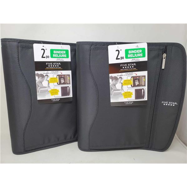 Five Star 2in Binders (2ct)