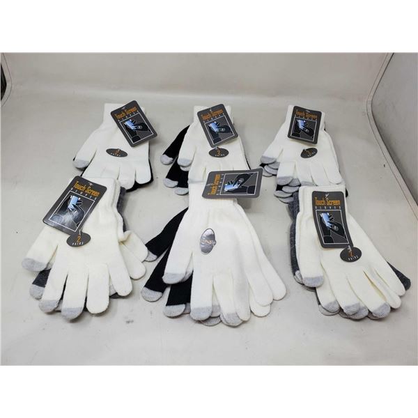 Touch Screen Gloves (2 x 6)