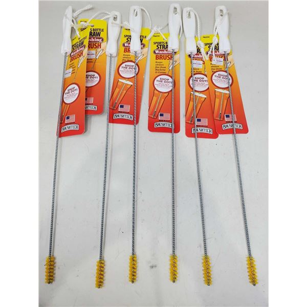 Sports Bottle Straw Washing Brush (6ct)