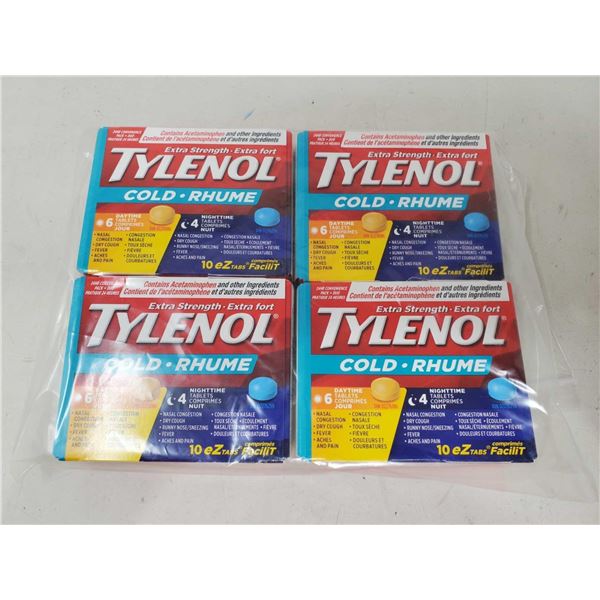 Tylenol Cold Day and Night (4 x 10 ez tabs)