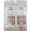 Image 1 : Kiss Gel Fantasy Press-on Nails (2 x 28)