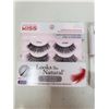Image 2 : Kiss Strip Adhesive Eyelashes and Lash Glue