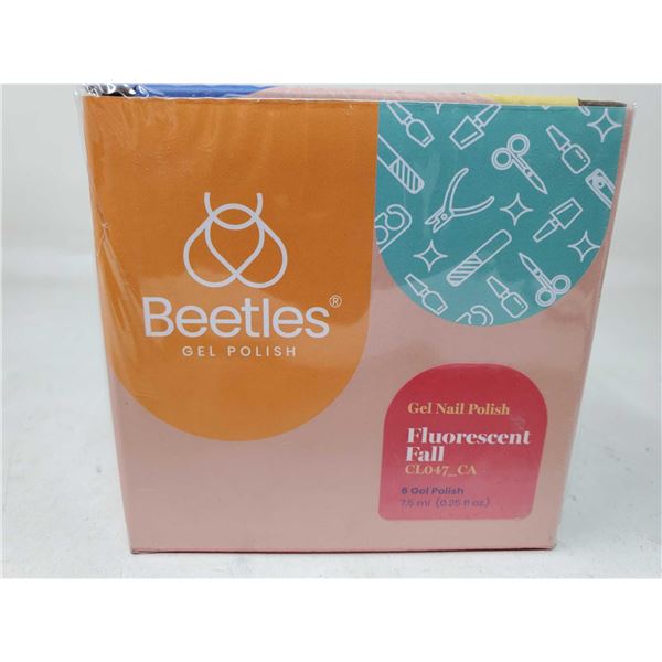 Beetles All-in-1 Gel Nail Polish Set- Fluorescent Fall