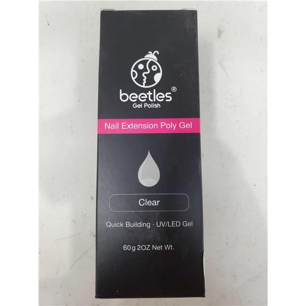 Beetles Nail Extension Poly Gel-Clear Quick Building