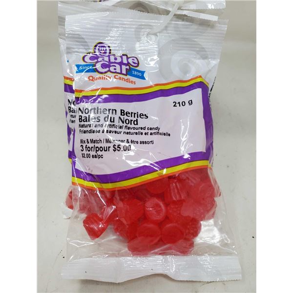 Cable Car Northern Berries Candy (6 x 210g)